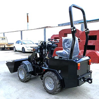 Spedizione Gratuita, Mini Caricatore Frontale EPA Euro 5 con Motore Diesel Kubota, Prezzo di Fabbrica per Fattoria e Giardino