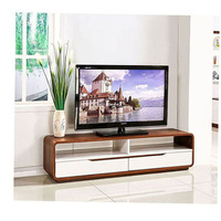 TV-Konsole Hotel-Klapptisch Medien-Plasma-Ständer Regal Schrank Ständer 100 Stück Oben Unten Unter TV Wandmontierte Silberne Möbel-Ecke