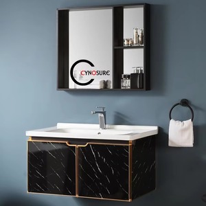 2026 New Design Bathroom <b>Floating</b> Cabinet Vanity Storage With Mirror Cabinets - Product Image 6