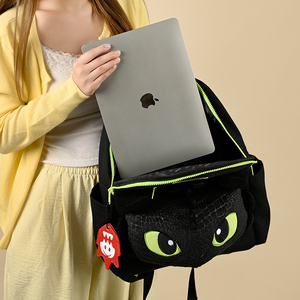 Mochila de Peluche de Cómo Entrenar a tu Dragón, Chimuelo y Furia Nocturna, Bolsa Escolar de Viaje para Niños, de 11 a 15 Pulgadas - Product Image 4