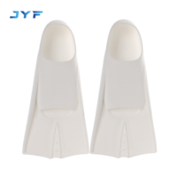 JYF Palmes de natation en silicone courtes les plus populaires pour adultes et enfants, flexibilité supérieure