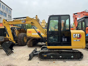 Caterpillar d'occasion pour 305.5 Mini pelle sur chenilles Modèle CAT 305.5E2 en état d'origine Poids en ordre de marche de 5 tonnes - Product Image 6