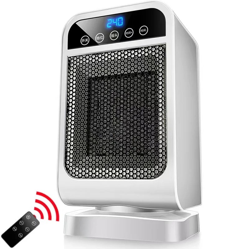 Portable Space Remote Touch Panel Heater for Office Home New Instant Heating Electric Smart Warmer Air Fan with Timer Thermostat