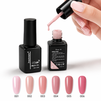 Fengshangmei 12ml Vernis à ongles en gel UV 3 étapes, auto-nivelant, non toxique, écologique, certifié MSDS, en bouteille, durcissement LED