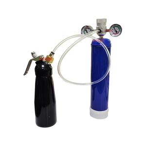 Kit de tuyau régulateur de pression en alliage d'aluminium argenté personnalisable pour pot à crème, réservoir d'oxyde nitreux 0,425 kg, cartouches de crème fouettée, cylindre - Product Image 5