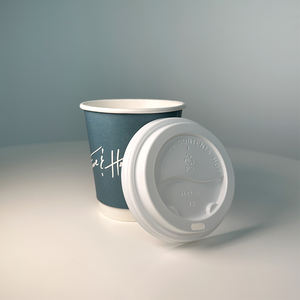 Vasos <span class=keywords><strong>de</strong></span> papel con aislamiento azul <span class=keywords><strong>de</strong></span> lujo natural para clases <span class=keywords><strong>de</strong></span> cocina-4/6/7/8/10/12/16oz-Ideal para agua o jugo - Product Image 5