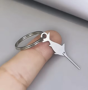 Sáng Tạo cá kiếm 304 thép không gỉ điện thoại di động đầu đọc thẻ <span class=keywords><strong>Sim</strong></span> Đầu đọc thẻ phù hợp cho điện thoại di động Apple Android. - Product Image 1