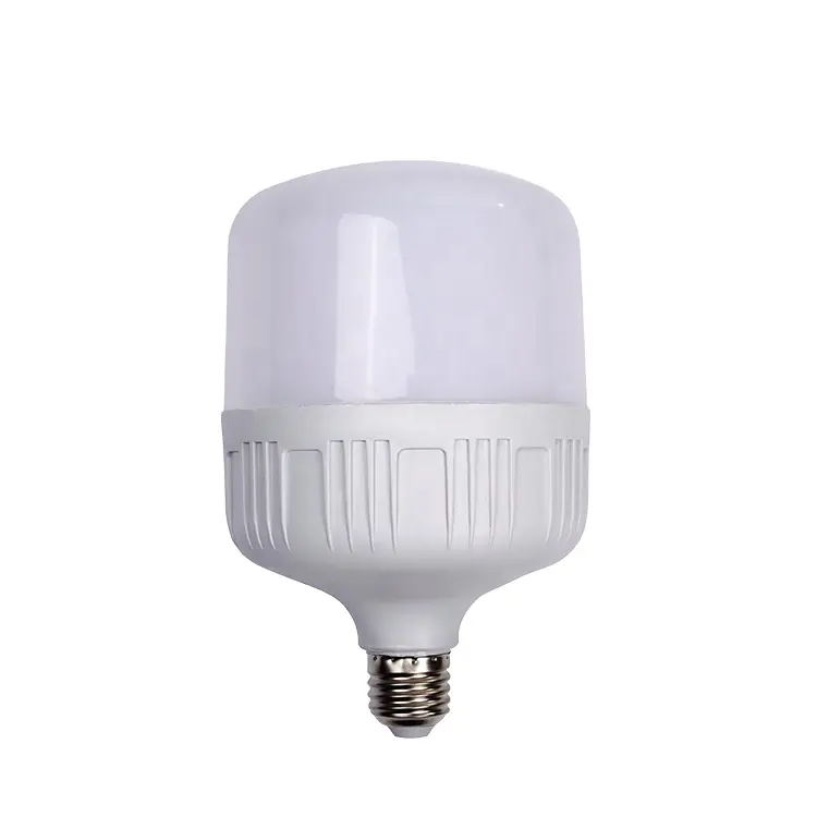 Ampoule LED blanche en forme de T, nouveau Style 2022, 5w 9w 13w 18w 28w 38w 48W 60W B22 E27, PP + aluminium