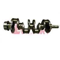 Pour moteur Mitsubishi 4M42 4M50 4M41 4M50T 4M50-T Vilebrequin Pièces de moteur diesel pour excavatrice