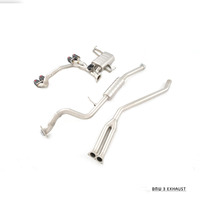 Moule CNC et Laser précis pour BMW 325 E90 Cat tuyaux d'échappement arrière du fabricant d'accessoires extérieurs automobiles haut de gamme