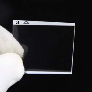 Prisma de cuña triangular de ángulo recto de vidrio óptico de estrabismo oftálmico - Product Image 2