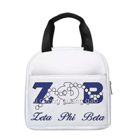 Sac à déjeuner isotherme personnalisé pour le camping et les voyages, idéal pour les confraternies féminines (Phi Beta Sigma) - Vente en gros