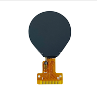 0.71 pouces 160x160 GC9D01 350 Cd/m2 4 fils SPI soudure 12 broches cercle rond petit Module d'affichage LCD