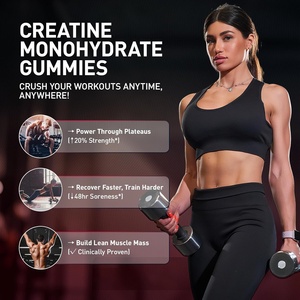 Gomitas de Creatina Monohidrato para Nutrición Deportiva de Marca Privada OEM/ODM, Gomitas de Creatina para el Crecimiento Muscular Pre-Entrenamiento para Adultos - Product Image 3
