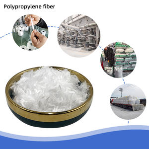 Fibre de polypropylène à haute résistance pour béton prêt à l'<span class=keywords><strong>emploi</strong></span>, résistance aux fissures, microfibre de polypropylène pour mortier, plâtre - Product Image 1
