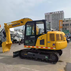 Komatsu PC70-8 Usada en Buen Estado |   Mini Excavadora de 7T |   Sistema Hidráulico Completo Komatsu |   Ahorro de Combustible y Confiable |   Exportación en Caliente - Product Image 1
