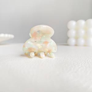 BLISSLIFE venta al por mayor 2,7 cm pequeño Mini tamaño lindo niños pinza para el cabello dulce chico pinzas para el cabello acetato niños pinzas para el cabello - Product Image 2