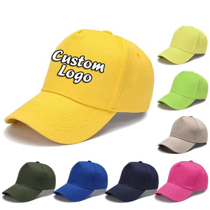 Wholesale Cotton 5-Panel Custom <b>Baseball</b> <b>Cap</b> With Logo Sports Hat 25 Pieces 3d Puff Embroidery Logo High Quality - Product Image 1