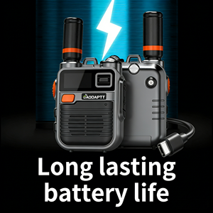 Radio Walkie Talkie GaodaPTT 4G K3 de Rango Ilimitado, Doble Ranura SIM, Linterna LED, Radio POC, Transceptor Portátil, Carcasa de Zinc, Radio Resistente - Product Image 3