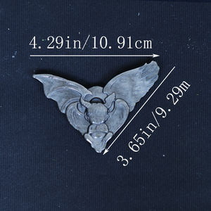 รูปปั้นผีแกะสลักสีเงิน-ปีกปีศาจและการแกะสลักปีศาจของขวัญฮาโลวีนของขวัญคริสต์มาส - Product Image 2