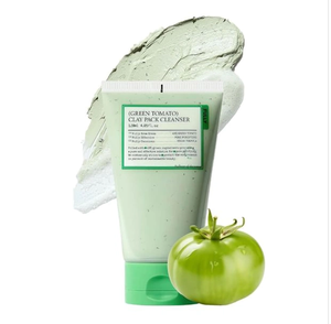 Masque Nettoyant Vegan à la Tomate Verte et au Thé Vert 120ml – Masque Facial Purifiant en Profondeur pour Tous Types de Peau – Formule Herbal - Product Image 1