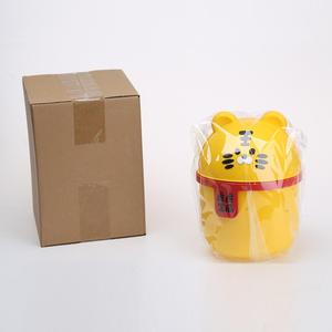 Thùng Rác Nhựa Để Bàn Di Động Hình Động Vật Nhỏ Hình Tròn Thùng Rác Có Nắp Thùng Rác Nhựa Để Bàn - Product Image 3