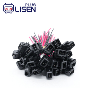 106462-1 AMP 2 Yollu Erkek Junior Zamanlayıcılı Fiş EV1 Yakıt Enjektörü Konnektör Pigtail - Product Image 1