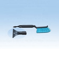 Brosse à neige télescopique en aluminium avec grattoir à glace