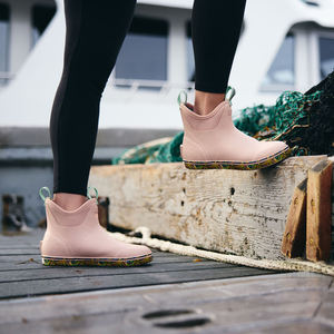 <span class=keywords><strong>Botas</strong></span> <span class=keywords><strong>de</strong></span> Neopreno Personalizables con Estampado Rosa, Suela <span class=keywords><strong>de</strong></span> Goma, Impermeables, para Trabajo al Aire Libre y Pesca, Unisex, Modernas - Product Image 4