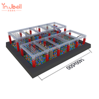 Kommerzielle Erwachsene Kinder Indoor Trampolin Herstellung Unterhaltung Trampolin Parks Ausrüstung Verkauf Ninja Kurs