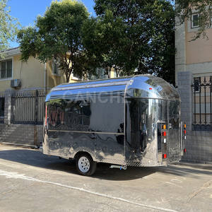 Remorque alimentaire personnalisée abordable en acier inoxydable idéale pour les camions de restauration, les événements de restauration et les services alimentaires en plein air - Product Image 2