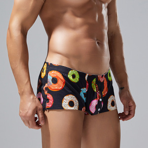 FF3634 Boxer drôle pour hommes en vrac Relax Cotton Trunks Shorts Sous-vêtements Underpant Comfort Hommes Boxer Shorts - Product Image 3