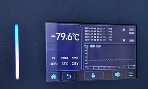Congélateur vertical -86°C 858 L avec affichage numérique LED, grande capacité, en acier inoxydable, pour laboratoire - Product Image 6