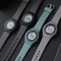 Montre numérique pour homme, montres de prière islamiques, montres de rappel d'adhan musulmanes avec fonction alarme et calendrier, vente en gros d'usine, logo personnalisé