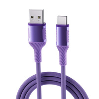 Câble de données USB 3.0 Type-C tressé personnalisé à charge rapide 3A avec noyau robuste 480 Mbps pour téléphone portable et scanner