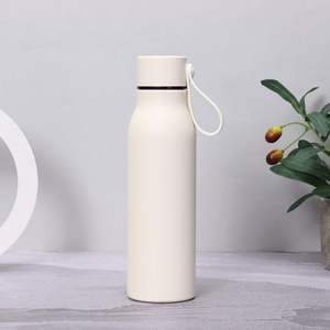 Retro American Narrow Vacuum <b>Bottle</b>, Stainless Mug with Hand Cord for Hiking and Outdoor Recreation - Product Image 3