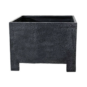 <span class=keywords><strong>Vaso</strong></span> da fiori in pietra arenaria leggera all'ingrosso vasi decorativi in calcestruzzo per piante e fiori - Product Image 3