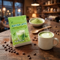Poudre de matcha latte de qualité supérieure en marque privée, service OEM