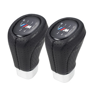 Bmw Car Gear <b>Knob</b> Leather 5 6 Speed Manual <b>Shift</b> <b>Knob</b> Ergonomic Design For Bmw Models - Product Image 3