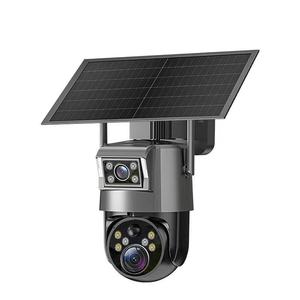 Solar Powered 4G Outdoor Camera 12.7mm <b>Sensor</b> Cloud Storage Voice Intercom Dual <b>Light</b> Night Vision Shenzhen Made - Product Image 1