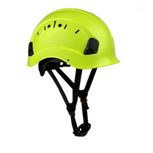 Casque de sécurité de chantier en ABS, certifié EN397, avec système de ventilation réglable, 6 points de suspension de type Y, à fentes, pour extérieur - Product Image 3