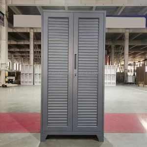 Armario Metálico de Dos Puertas con Cerradura Electrónica para Almacenamiento en Gimnasios, Oficinas y Escuelas Americanas - Product Image 1