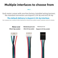 Moteur pas à pas NEMA 17 pour imprimantes 3D, machines de gravure et d'écriture - 12V DC 42 /Rev 1.8, Hauteur : 23, 33, 40, 47, 48, 60 mm