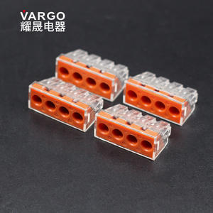 บล็อกขั้วต่อแบบเสียบ 4 รู ยี่ห้อ Yaosheng รุ่น YS-104D วัสดุ PBT ได้รับการรับรองมาตรฐาน CCC สำหรับสายไฟและระบบสายไฟในอาคาร - Product Image 3