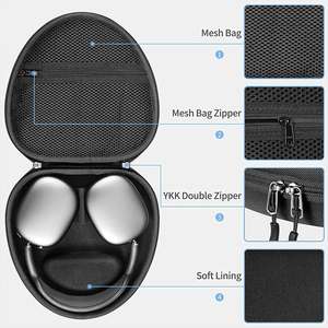 Custodia Protettiva Rigida da Viaggio per Cuffie <span class=keywords><strong>Apple</strong></span> AirPods Max - Product Image 3