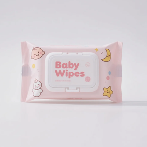80 lingettes humides pour bébé non parfumées - Sans alcool, naturelles, non tissées, 15x20cm, 60gsm, douces et délicates pour les peaux sensibles - Product Image 1