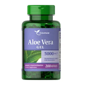 Aloe Vera Softgels Natural Dietary Supplement Softgel Garcinia Cambogia Aloe Vera Supple Nutrition Beauty Softgel Capsule