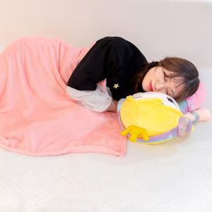 لعبة AIFEI جديدة عالية الجودة حورية البحر قابلة للطي بطانية تكييف الهواء دمية رمي وسادة 2 في 1 طفل مريح الصيف لحاف بارد - Product Image 4