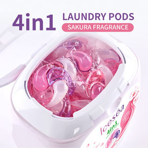 OEM/ODM Capsules de lessive 4-en-1 Sakura, adoucissant longue durée pour peaux sensibles, capsules de parfum concentré, vente en gros - Product Image 3
