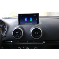 Tableau de bord multimédia pour voiture, stéréo, android, navigation GPS, écran tactile, tableau de bord, mmi radio, pour amélioration, fonctionne sur carplay, android, A3